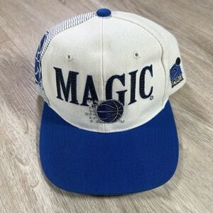 VTG Sports Specialties Orlando Magic Snapback Hat NBA‎ White Wool Cap